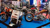 Deretan Motor Modifikasi Ini Sedot Perhatian Pengunjung IMOS 2022