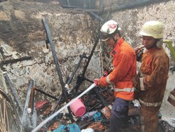 Dua Rumah di Baranangsiang Bogor Terbakar Diduga Akibat Korsleting Listrik