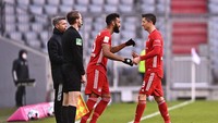 Eric Maxim Choupo-Moting sudah bergabung di Bayern sejak tahun 2020, yang ketika itu cuma jadi pelapisnya Lewandowski (Getty Images)