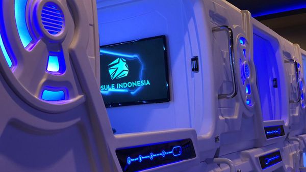 Penampakan Hotel Kapsul Pertama di Bandara Ngurah Rai
