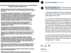 TV Analog Dimatikan, Hary Tanoe Sebut MNC Group Terpaksa TV Analog Dimatikan, Hary Tanoe Sebut MNC Group Terpaksa