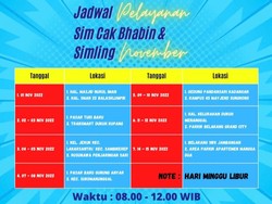 Simak, Lur! Jadwal SIM Keliling Surabaya 4 dan 5 November 2022