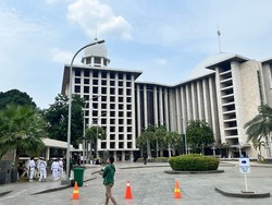 Jelang Aksi 411, Massa Mulai Merapat ke Istiqlal