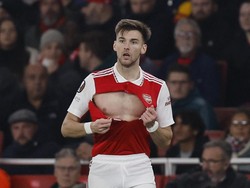 Kieran Tierney. Sudah dipersilakan pergi setelah masa peminjamannya tuntas di Real Sociedad. Foto: Reuters/Andrew Couldridge