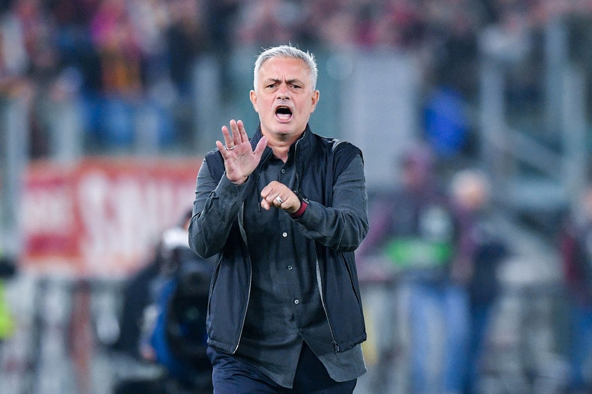 Pelatih AS Roma, Jose Mourinho. Foto: NurPhoto via Getty Images/NurPhoto