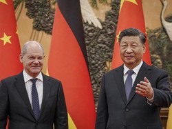 Bertemu Xi Jinping, Kanselir Jerman Ingin Perdalam Kerja Sama Ekonomi