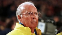 Mario Zagallo, kini 91 tahun, adalah pelatih Brasil saat menjuarai Piala Dunia 1970. 28 tahun kemudian, ia kembali membawa Selecao ke final Piala Dunia 1998, namun tumbang 0-3 dari Prancis. Foto: ullstein bild via Getty Images/ullstein bild