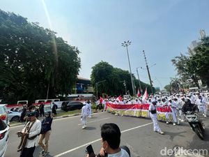 Ada Long March Massa Aksi 411, Jl Pejambon Ditutup Sementara