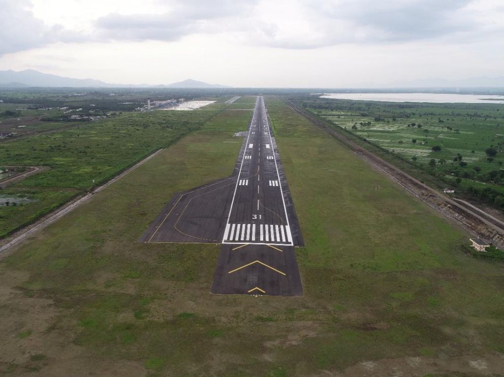 Runway Bandara Internasional Lombok Rampung Dipoles, Ini Hasilnya