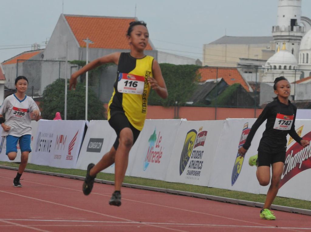 Kompetisi Atletik Pelajar di Jawa Timur Catat Rekor Peserta