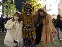 Viral Buto Gedruk di Festival Halloween Jepang, Ternyata Kreasi Pemuda Klaten