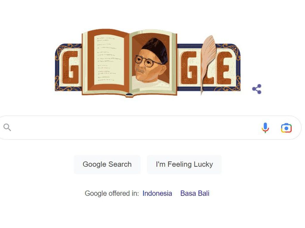 Sosok Raja Ali Haji di Google Doodle Hari Ini, Pencipta Gurindam Dua Belas