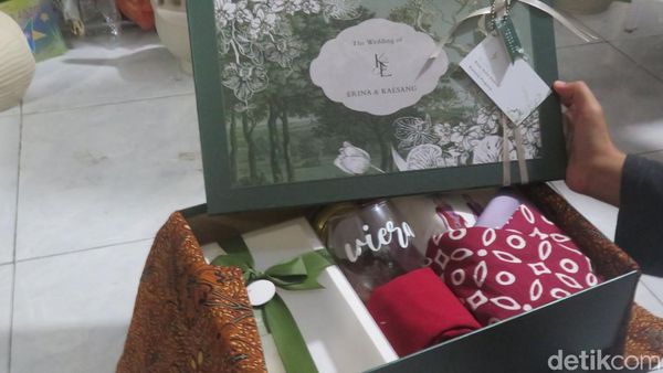 Potret Hampers Bridesmaid Pernikahan Pesanan Erina Calon Istri Kaesang