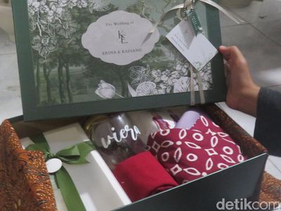Potret Hampers Bridesmaid Pernikahan Pesanan Erina Calon Istri Kaesang