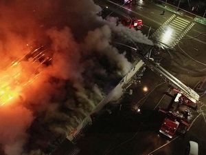 Kafe di Kostroma Rusia Terbakar, Begini Kondisinya