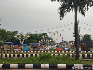 Bakal Ditertibkan, PKL Stadion Pakansari Bogor Minta Diberi Tempat Lain