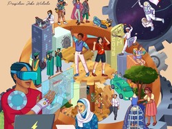 Jokowi Bicara Bonus Demografi, Ada Kucing Oyen Lagi di Gambar Ilustrasi