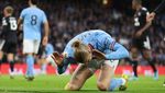 Foto: Erling Haaland si Robot Beraksi Lagi, Man City Menang Lagi