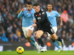 Cancelo Dikartu Merah, Man City 1-1 Fulham di Babak I