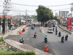Lalu Lintas di Jalan Bangah Aloha Sidoarjo Lancar Usai Dilebarkan