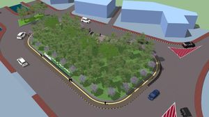 Penampakan Desain Simpang Lima Kedua Semarang