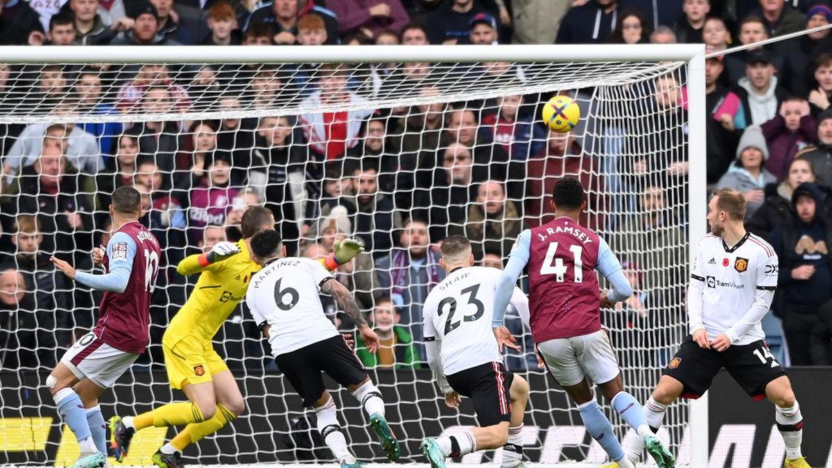 MU kalah 1-3 dari Aston Villa (Foto: Getty Images/Stu Forster)