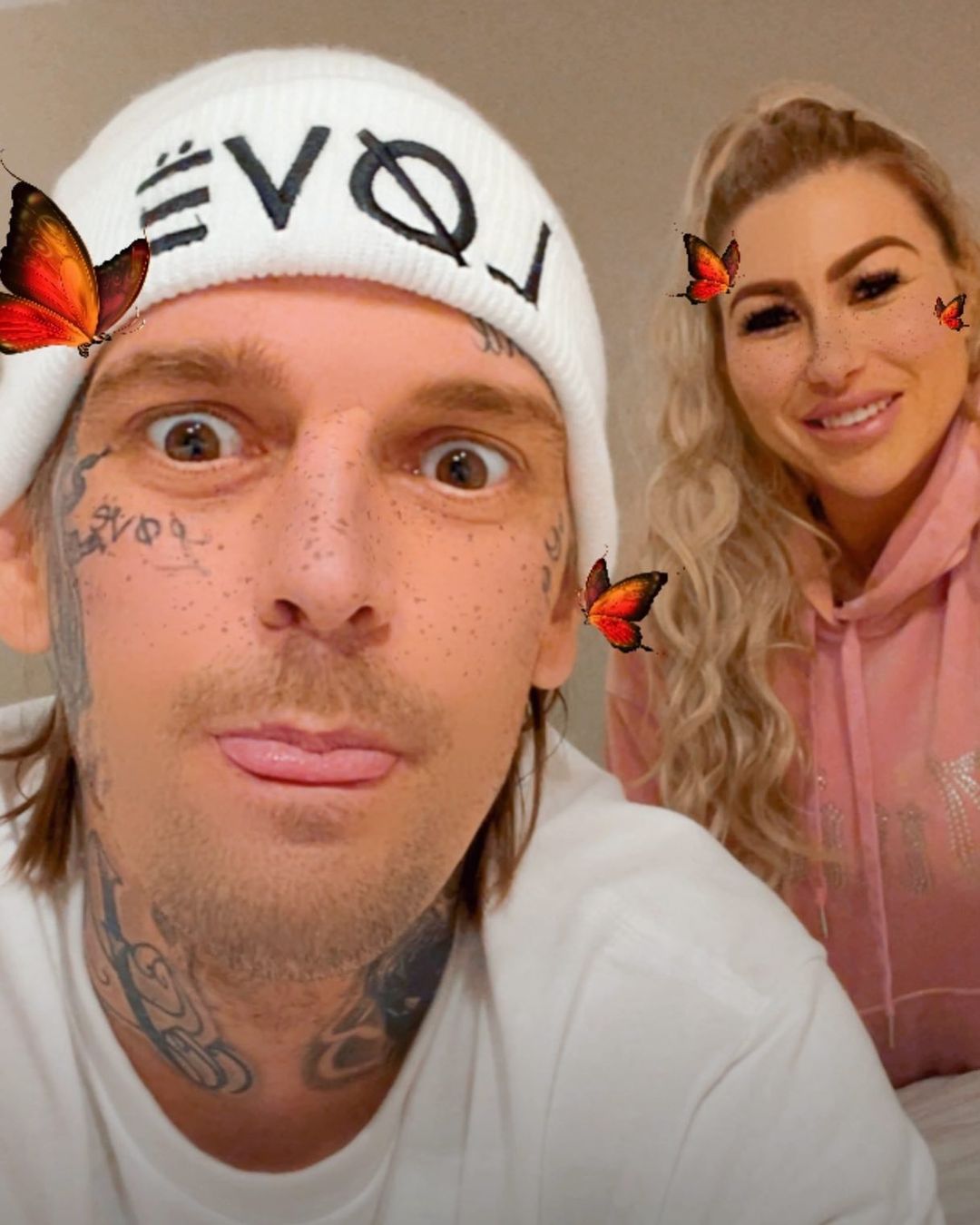 Aaron Carter dan Melanie Martin Aaron Carter dan Melanie Martin