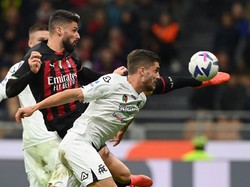 AC Milan Vs Spezia: Gol Voli Giroud Pastikan Tiga Poin Rossoneri
