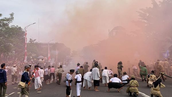Potret Kemeriahan Parade Soerabaja Djoeang Obati Kerinduan Masyarakat