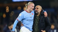 Erling Haaland bisa menambah pundi-pundi golnya bersama City. Ia baru mendapat gol ke-18 di Liga Inggris, terbanyak ketimbang pemain sejauh ini. (Foto: James Gill - Danehouse/Getty Images)
