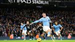 Foto: Erling Haaland si Robot Beraksi Lagi, Man City Menang Lagi