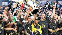 Ini merupakan gelar MLS pertama buat Los Angeles FC sepanjang sejarah. (Foto: Los Angeles Times via Getty Imag/Wally Skalij)