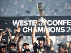 Chiellini membawa Los Angeles FC maju ke play-off MLS 2022 dengan status jawara Wilayah Barat. (Foto: Getty Images/Shaun Clark)