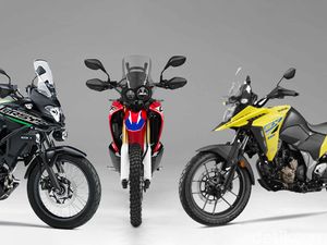 Komparasi Suzuki V-Strom 250, Kawasaki Versys-X 250, dan Honda CRF 250 Rally Komparasi Suzuki V-Strom 250, Kawasaki Versys-X 250, dan Honda CRF 250 Rally
