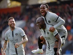 Hasil Liga Prancis: Tanpa Messi, PSG Kalahkan Lorient 2-1