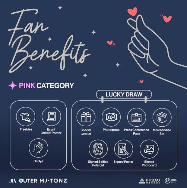 Pink category benefit fanmeeting/ Foto: instagram.com/jja__official