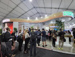 Tempe Sampai Perkedel Hebohkan Paviliun Indonesia di COP27 Mesir