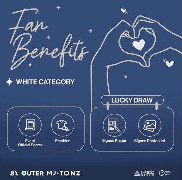 White category benefit fanmeeting/ Foto: instagram.com/jja__official