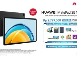 Beli Online HUAWEI MatePad SE 9 November, Bisa Pakai Voucher Diskon