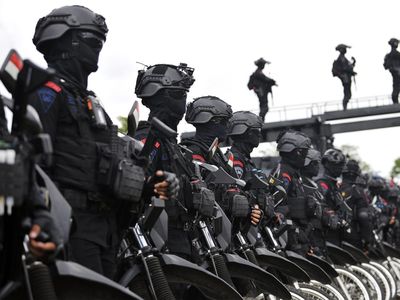 Polri Gelar Apel Pengamanan KTT G20 di Bali