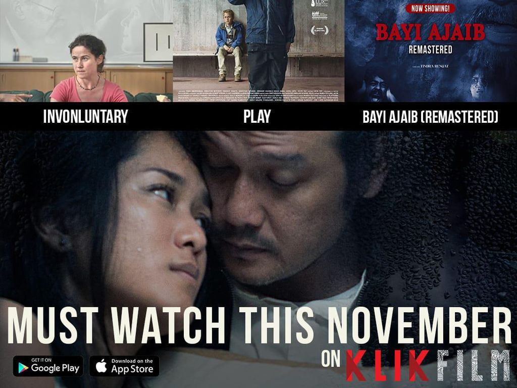 Daftar Film Berbagai Genre Bulan November 2022 dari KlikFilm Daftar Film Berbagai Genre Bulan November 2022 dari KlikFilm