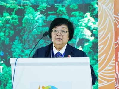 Di Paviliun Indonesia, Menteri KLHK Bahas Upaya RI untuk Tingkatkan NDC