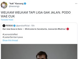 Leonardo Medina Pelatih Baru Persis Solo, Kaesang: Welkam, welkam, tapi...