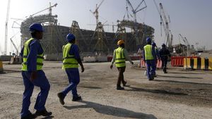 Ironi Pekerja Migran di Balik Gegap Gempita Piala Dunia 2022 Qatar