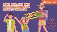 Jadwal Libur Akhir Tahun 2022 untuk Anak Sekolah
