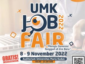 Job Fair UMK Kudus Hadirkan 28 Perusahaan Ternama, Ini Cara Daftarnya Job Fair UMK Kudus Hadirkan 28 Perusahaan Ternama, Ini Cara Daftarnya