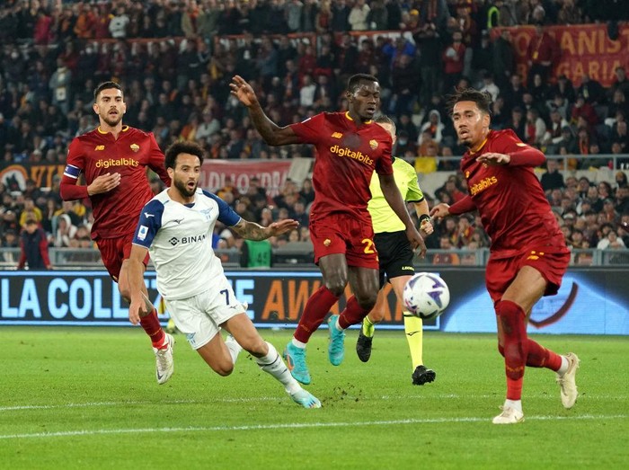 Felipe Anderson of Ss Lazio during the  Serie A match between As Roma and Ss Lazio on November 6, 2022 stadium 