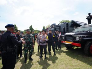 Kapolri-Panglima TNI Pimpin Apel G20 Bali, Pastikan Pengamanan Terkendali