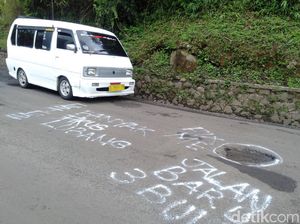 Cuaca Ekstrem Diduga Jadi Penyebab Jalan di Cianjur Selatan Rusak Cuaca Ekstrem Diduga Jadi Penyebab Jalan di Cianjur Selatan Rusak