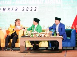 3 Ketum KIB Bertemu Bahas Pertimbangan Koalisi Besar